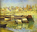 Claude Monet The Seine at Asnieres painting